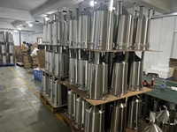 Fermenteur de cuve conique en acier inoxydable 304 30L 60L 100L avec refroidisseur pour brassage à domicile Brasserie de cuve de fermentation de bière