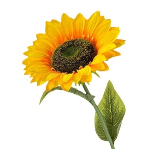 Bouquets de tournesols artificiels Gardenia, fleurs en soie réalistes, décoration intérieure, accessoires de mariage, photographie en extérieur - Product Image 5