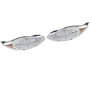 Proiettore di alta qualità BE8Z-13008-A OEM faro BE8Z-13008-B con Base bianca e pellicola gialla per <span class=keywords><strong>Ford</strong></span> <span class=keywords><strong>Fiesta</strong></span> 11-14 American - Product Image 2
