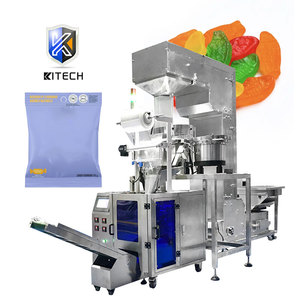 Machine d'emballage automatique haute vitesse KL-160ZP pour bonbons mous, idéale pour l'emballage de bonbons gélifiés et de chewing-gums - Product Image 1