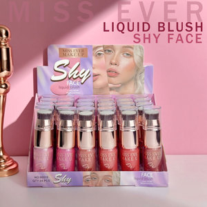 Rubor Líquido 2 <span class=keywords><strong>en</strong></span> 1 al por Mayor con Brocha para Mejillas, 6 Colores, Maquillaje para un Aspecto Radiante, Rubores Líquidos al por Mayor - Product Image 1