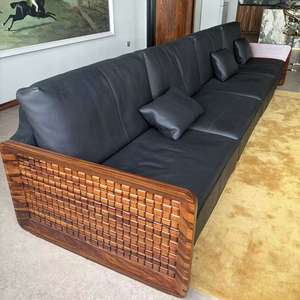 मूल डिजाइन अनुकूलित घर या कार्यालय फर्नीचर अपार्टमेंट विला सोफे के लिए वास्तविक चमड़े का लिविंग रूम 2/3/4/5 सोफा - Product Image 3