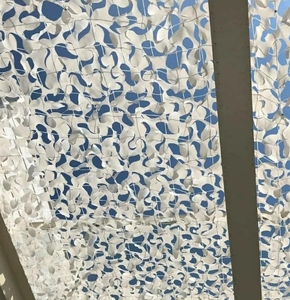 Camo Matériel Étanche Utilisation Extérieure <span class=keywords><strong>Camouflage</strong></span> Shade Sail 3x6 <span class=keywords><strong>4x6</strong></span> 6x6 Mètre - Product Image 1
