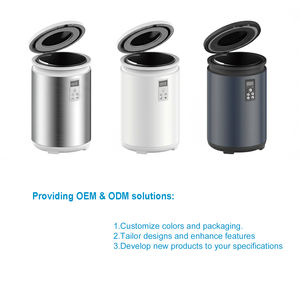 Compostador de <span class=keywords><strong>cocina</strong></span> eléctrico de 42dB, contenedor de compost de residuos de alimentos de acero inoxidable grande de 4,5 l para interior/exterior, mezclador de compost/máquina de torneado para el hogar - Product Image 5