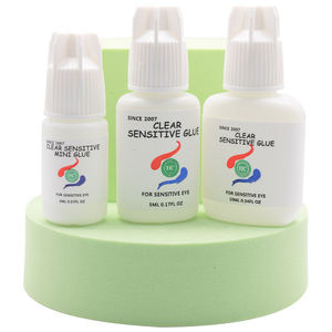 กาวต่อขนตากันน้ำมีความไวต่อขนตาสำหรับมืออาชีพฉลากส่วนตัวที่เกาหลีแข็งแรง - Product Image 1