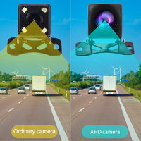 (Stock US/UE/Royaume-Uni/Australie) Caméra de recul de voiture Podofo CVBS&AHD étanche, 170 degrés, vision nocturne, grand angle
