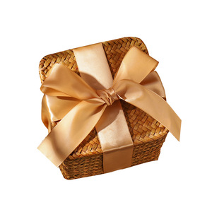 New Arrivals ECO-Friendly Rattan Wicker Gift Box Custom Bamboo Handmade Woven Packaging Boxes Wooden Creative Storage Box PG716
