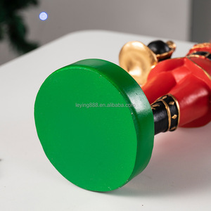 Figurine décorative de Noël personnalisée, ours batteur de tambour, royaume, figurine en résine, soldat, <span class=keywords><strong>casse</strong></span>-<span class=keywords><strong>noisette</strong></span> - Product Image 6