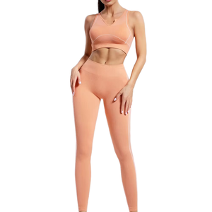 Ropa de yoga y fitness al por mayor, conjuntos de yoga, ropa deportiva, conjuntos de yoga para mujer, nuevo diseño - Product Image 2