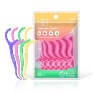Hilo Dental Ecológico de Plástico con Colores Personalizados, Palillos de Hilo Dental, Regalos Promocionales - Product Image 1