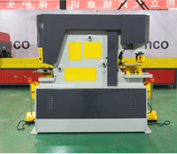 Machine de découpe et de poinçonnage multifonctionnelle hydraulique pour profilés métalliques et aciers angulaires