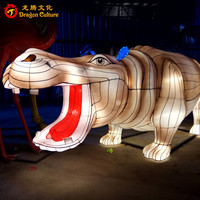 2023 Tier laterne Hot Sale Chinesische Neujahrs laterne Dekoration Tier Seiden laterne