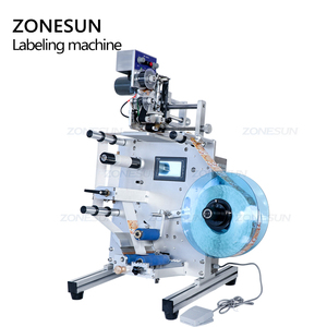 ZONESUN SL-130 Rượu Đúp Side Sticker Vòng Nước Bán Tự Động Kỹ Thuật Số Nhãn Chai Máy In Cho Chai Nhựa - Product Image 5