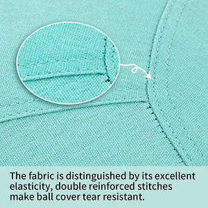 Funda <span class=keywords><strong>de</strong></span> Pelota <span class=keywords><strong>de</strong></span> Yoga <span class=keywords><strong>de</strong></span> Algodón Resistente y Cómoda para Entrenamiento <span class=keywords><strong>de</strong></span> <span class=keywords><strong>Pilates</strong></span> y Fitness, Fabricada por Zhensheng - Product Image 4