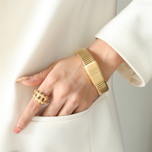 Wholesale Fashion Fine Jewelry <b>Bracelet</b> Non Tarnish Titanium Steel bar <b>Bangle</b> <b>Bracelets</b> - Product Image 3