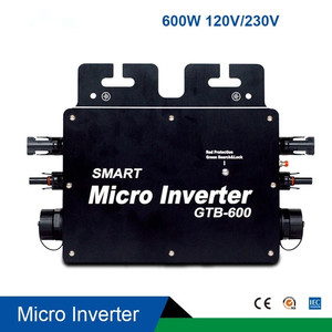 Microinversor Solar para Red Eléctrica GTB-600 600W DC AC Monofásico para Sistema de Paneles Solares - Product Image 4