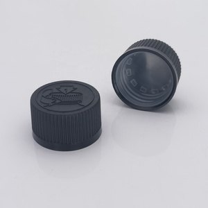 Tùy chỉnh chai nhựa Con nắp bằng chứng 28-410 Con chống <span class=keywords><strong>cap</strong></span> với logo - Product Image 1