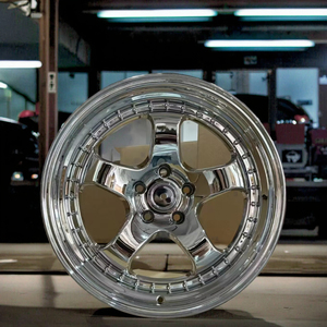 Nouvelles jantes HRW FORGED de 19 pouces pour voitures de sport, jantes en aluminium forgé, design à fond profond, 8J 100 mm 98 mm, cinq branches, garantie de 3 ans - Product Image 2