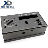 Boîtier en aluminium extrudé anodisé noir pour émetteur-récepteur HF QRP SDR, équipement de communication radio amateur