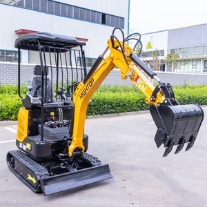 Miniexcavadora de 1.4 Toneladas con Orugas de Goma de Baja Presión para Terrenos Blandos, Mojados y Fangosos, Servicio OEM ODM - Product Image 1