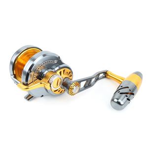 Saltwater Aluminum Frame Overhead Jigging Reel 30kg Drag Power Fishing Slow Pitch Jigging Reel Saltwater - Product Image 1