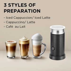 Mousseur à <span class=keywords><strong>lait</strong></span> électrique portable professionnel automatique en acier inoxydable pour café et <span class=keywords><strong>lait</strong></span>, machine à <span class=keywords><strong>mousse</strong></span> froide domestique M007 - Product Image 2