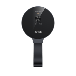 Traducteur vocal IA X5 ultra-fin, modèle ChatGPT de grande taille, transcription en temps réel, résumé de réunion, appareil portable Bluetooth, noir - Product Image 2