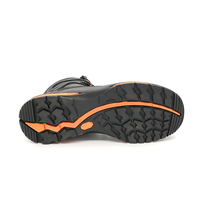 Chaussures de sécurité de haute qualité pour hommes, bottes de travail antidérapantes noires pour femmes, vente en gros, cuir nubuck, embout composite