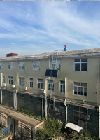 Élévateur de toit électrique en acier galvanisé pour l'installation de panneaux solaires et le nettoyage de vitres