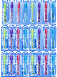 Juego de 24 Bolígrafos de Tinta Invisible con Luz UV, Marcadores de Mensajes Secretos, Bolígrafos de Colores para Niños, Regalos para Fiestas Escolares - Product Image 1