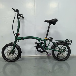 Bicicleta Dobrável Ultra Leve de 16 Polegadas, Famosa na Internet, com 7 Velocidades e Freio a Disco Duplo - Product Image 2