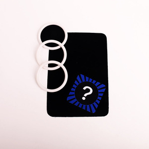 อุปกรณ์มายากลสัตว์ประหลาดกินเหรียญ ขนาด 16x11 ซม. พร้อมวงแหวนคู่ ของเล่นแปลกใหม่สำหรับมายากลระยะใกล้ - Product Image 2