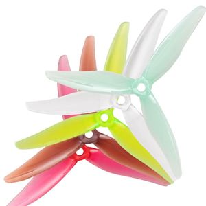 Gemfan 51366 MCK ReV3 Hélices de course en plastique de 5 pouces 2CW+2CCW Traverser à 3 pales pour drones, accessoires RC - Product Image 1