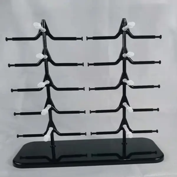 Brillen Winkel Brillen Frame Display Plastic Kleine 10Pc Zonnebril Rack 5 Lagen Display Stand