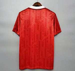 Seragam sepak bola musim Retro2008 Home No.7 Ronaldo ambi Mbappé Bellingham Jersey sepak bola kustom dicetak lengan panjang. - Product Image 2