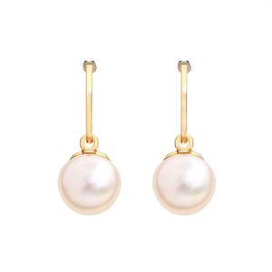 Pendientes de Moda con Perlas, Acero Inoxidable 316L, Baño de Oro PVD, Resistentes y Sostenibles - Product Image 2