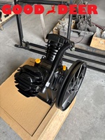 Tête de pompe à air à piston bicylindre en V 2065, 3HP/2.2KW, tête de pompe à air industrielle en fonte