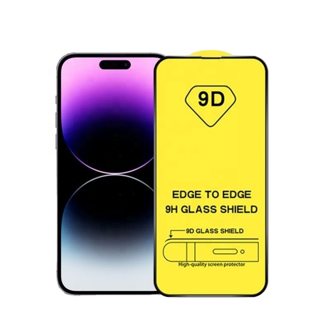 Factory Wholesale Tempered Glass Screen Protectors Micas De Cristal Templado 9d for iPhone 13 12 11 14 Pro Max
