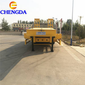 कारखाने की कीमत 3 एक्सल खुदाई वाले वितरण लोबड अर्ध ट्रेलर कम बिस्तर ट्रेलर कम बिस्तर ट्रेलर कम लोडर - Product Image 4