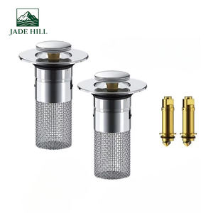 Precio al por mayor de acero inoxidable 304 antiolor a prueba de insectos colador de fregadero antiobstrucción Desagüe de fregadero emergente - Product Image 1