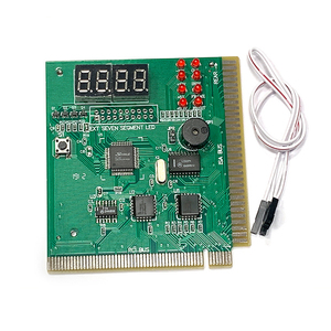 <strong>4</strong>-bit <strong>Computer</strong> Motherboard PCI Diagnostic Detection Card Fault Detection Card Desktop test Card for Test <strong>Computer</strong> Accessories - Product Image 1