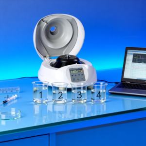 Centrífuga de Laboratorio Médica HengNuo Mini15, Tamaño Mini, Ligera, de Plástico, Tubos de Rotor de 12*1.5/2ml, Equipo de Laboratorio para ADN/RNA, 15000 rpm - Product Image 2