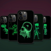 Coque de téléphone en TPU acrylique luminescente qui brille dans le noir, antichoc, protection pour iPhone 14-17, fabricant OEM ODM Chine