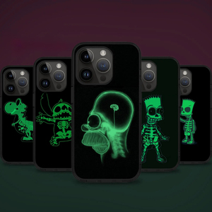 Funda de Teléfono de Acrílico TPU Luminosa que Brilla en la Oscuridad, Carcasa Protectora Antigolpes para iPhone 14-17, Fabricante OEM ODM China - Product Image 1