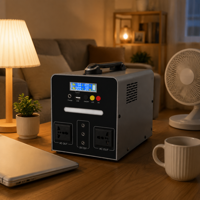 Factory Price LiFePO4 Portable Power Station 500W 600W 800W Solar Generator Portable Power Station for Outdoor Emergency Camping