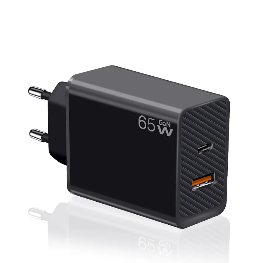 pd 65W charger QC3.0 type-c multi ports fast mobile phone laptop power adapter