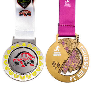 China <span class=keywords><strong>Metal</strong></span> Craft <span class=keywords><strong>Factory</strong></span> Sport Benutzer definierte Form Marathon-Medaille Benutzer definiertes Logo Renn medaillen - Product Image 5