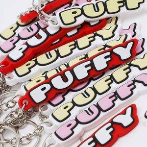 Wholesale Custom Eco-Friendly Fashion Trend Soft PVC Letter Keychain Branded Promotional Gift Souvenir <b>Key</b> Holder - Product Image 2