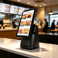 Sistema POS Todo en Uno con Pantalla Táctil de 15.6 Pulgadas, 4G, 64GB, Impresora NFC, Software de Caja Registradora, Terminal POS para Uso en Tiendas Minoristas