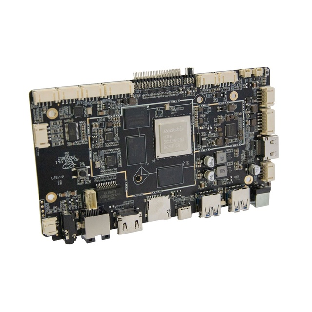 RK3588 Android System ram DDR4 8GB/ 4GB 32GB/64GB/128GB eMMC optional 1000M MIPI EDP HD WIFI Module Super Development pcba Board